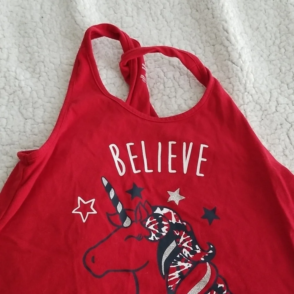 Way To Celebrate Patriotic Girl's Tank